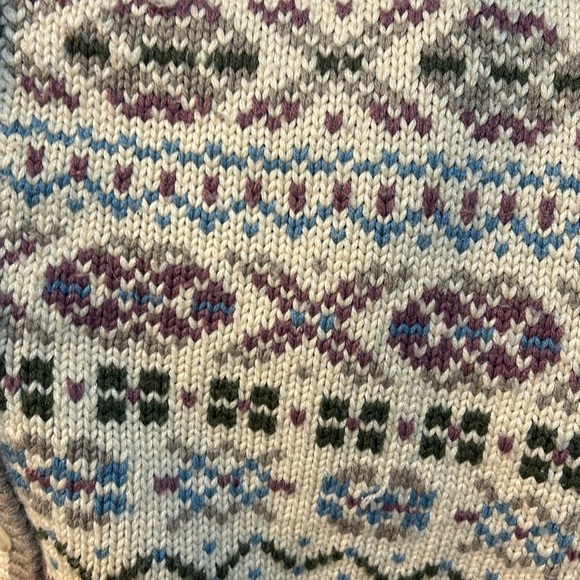 Gorgeous vintage ?  THICK wool long Best American Clothing Company cardigan - Picture 6 of 7